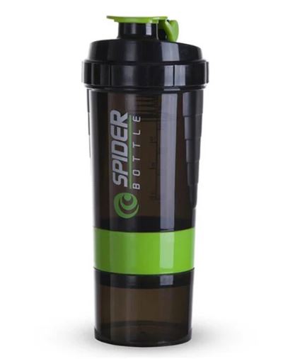 Triple Layer Gym Shaker Bottle