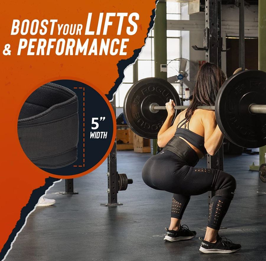 Nylon Weightlifting Gym Belt