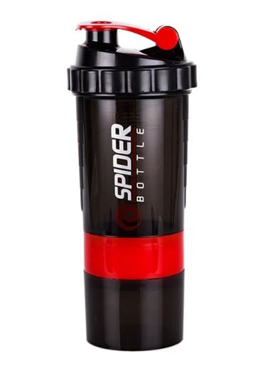 Triple Layer Gym Shaker Bottle