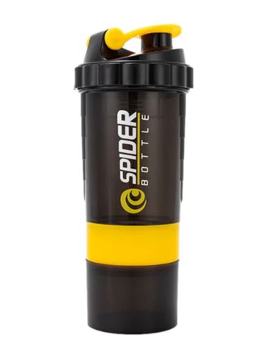 Triple Layer Gym Shaker Bottle