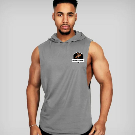 Men's Muscleroo Sleeveless Hoodie