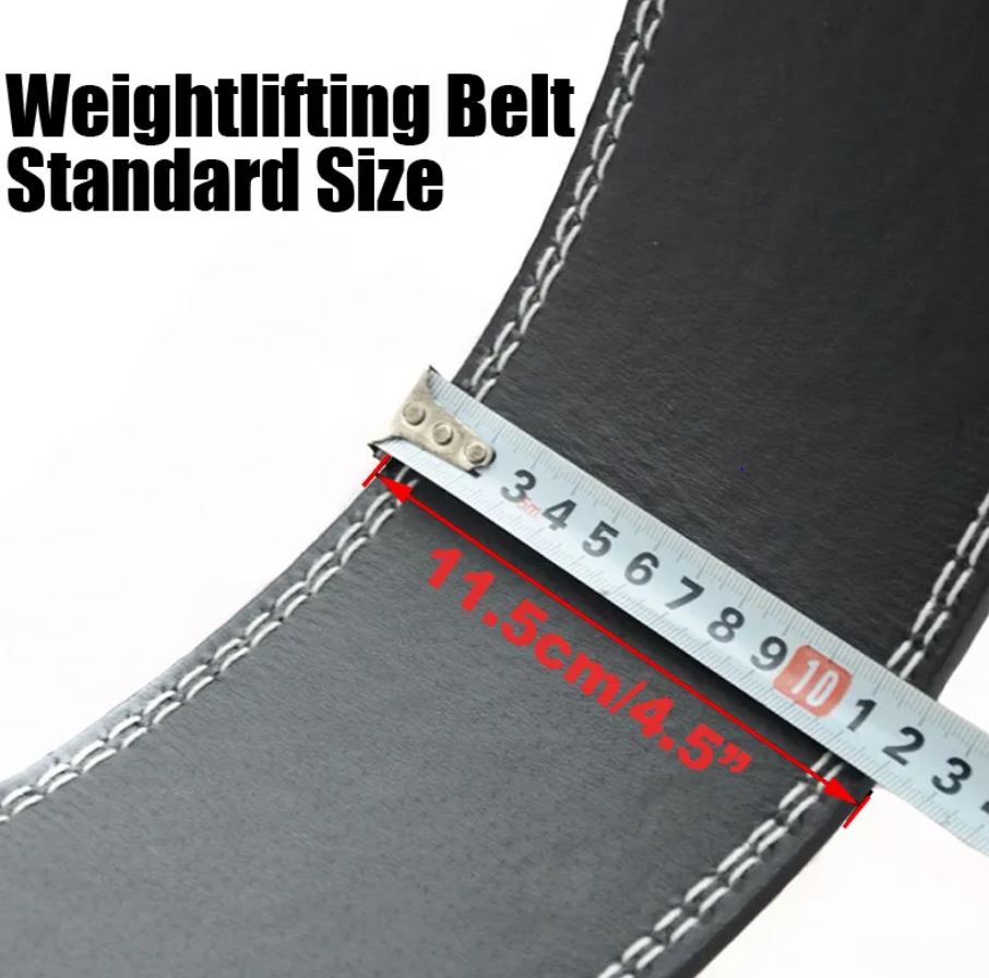 Men's Leather Gym Belt
