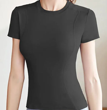Women's Short Sleeve Gym Shirt