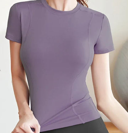 Women's Short Sleeve Gym Shirt